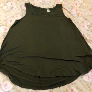 Old Navy luxe swing blouse. GUC.